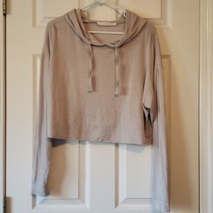 Double Zero Crop Hoodie